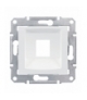 Sedna Płytka centralna 1x RJ45 do: Systimax biały Schneider SDN4300521