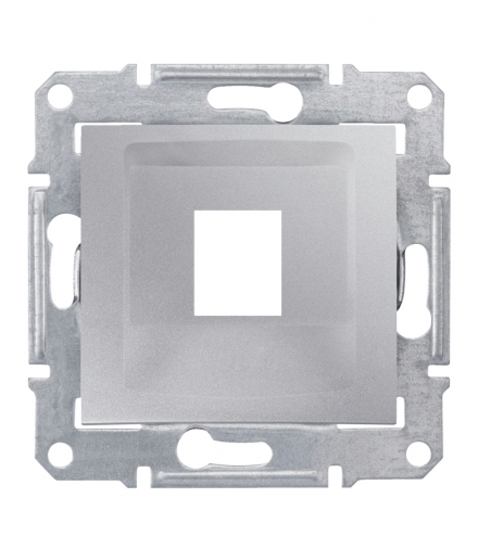 Sedna Płytka centralna 1x RJ45 do: Systimax aluminium Schneider SDN4300560