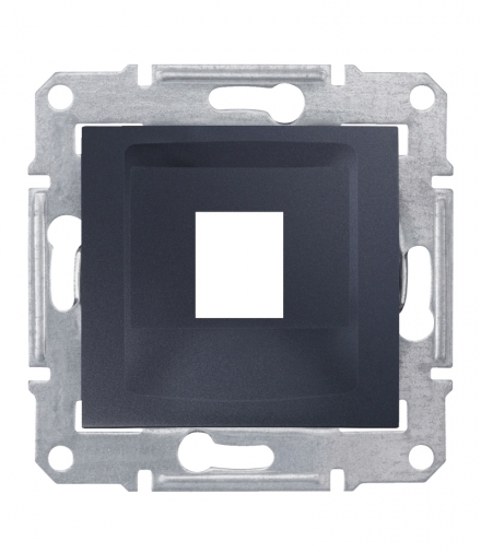 Sedna Płytka centralna 1x RJ45 do: Systimax grafit Schneider SDN4300570