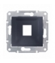 Sedna Płytka centralna 1x RJ45 do: Systimax grafit Schneider SDN4300570