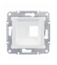 Sedna Płytka centralna 1x RJ45 do: AMP, Molex, Keline biały Schneider SDN4300621