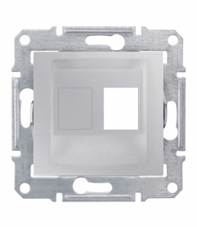 Sedna Płytka centralna 1x RJ45 do: AMP, Molex, Keline aluminium Schneider SDN4300660