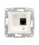 Sedna Gniazdo komputerowe RJ45 kat.6 STP krem Schneider SDN4900123