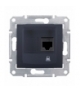 Sedna Gniazdo komputerowe RJ45 kat.6 STP grafit Schneider SDN4900170