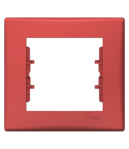Sedna Ramka 1-krotna czerwony Schneider SDN5800141