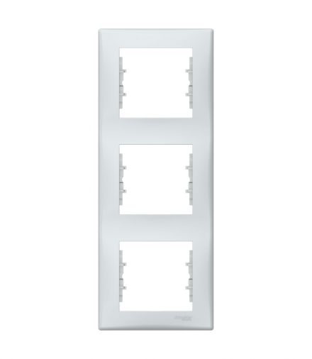 Sedna Ramka 3-krotna pionowa miętowy szary Schneider SDN5801333