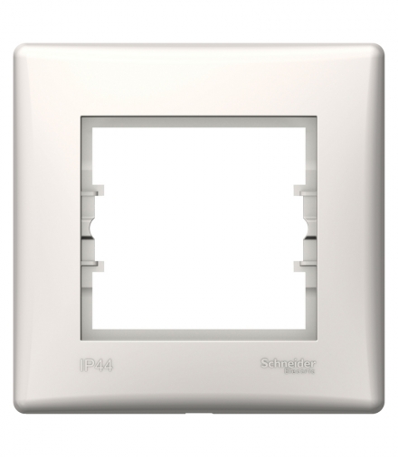 Sedna Ramka 1-krotna IP44 kremowa Schneider SDN5810523