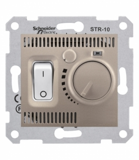 Sedna Regulator temperatury satyna Schneider SDN6000168