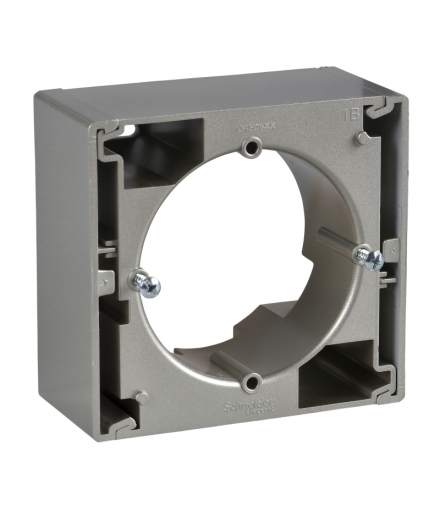 Sedna Podstawa naścienna satyna Schneider SDN6100168