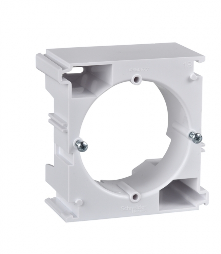 Sedna Podstawa naścienna rozszerzająca w systemie poziomym biały Schneider SDN6100221