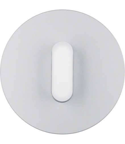 R.classic Płytka czołowa z pokrętłem do łącznika obrotowego, alu/biały Berker 1001207400