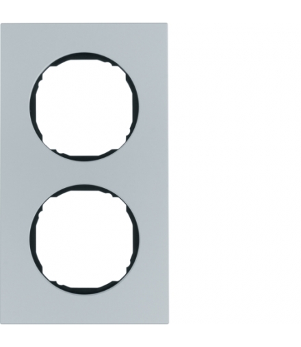 R.8 Ramka 2-krotna, aluminium Berker 10122674