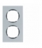 R.8 Ramka 2-krotna, aluminium Berker 10122674