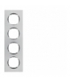 R.8 Ramka 4-krotna, stal szlachetna Berker 10142614