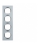 R.8 Ramka 4-krotna, aluminium Berker 10142674