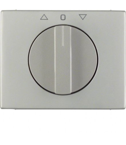 K.5 Płytka czołowa z pokrętłem do łącznika żaluzjowego obr. stal szl nierdz Berker 1077710400