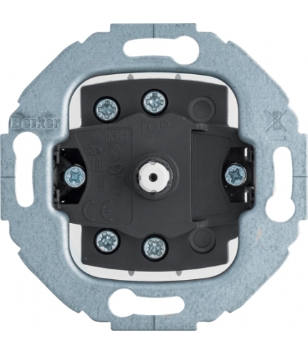 R.classic/Serie 1930/Glas Łącznik obrotowy uniwersalny (schodowy) Berker 387603