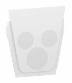 Mureva zestaw 10 wypustów kablowych biały Schneider MUR39007