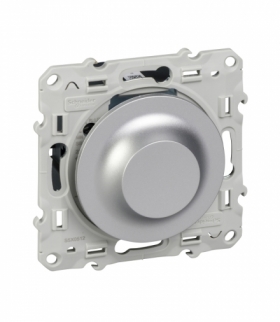Odace Ściemniacz uniwersalny do LED (fr) 400VA aluminium Schneider S530512