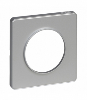 Odace Ramka 1-krotna, aluminium aluminium Schneider S53P802