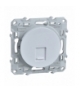 Odace Płytka centralna gniazda RJ45, biały Schneider S520400
