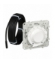 Odace Termostat obrotowy z czujnikiem podłogowym biały Schneider S520507