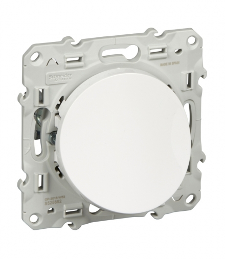 Odace Wypust kablowy, biały Schneider S520662