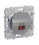 Odace Gniazdo głośnikowe, aluminium Schneider S530487