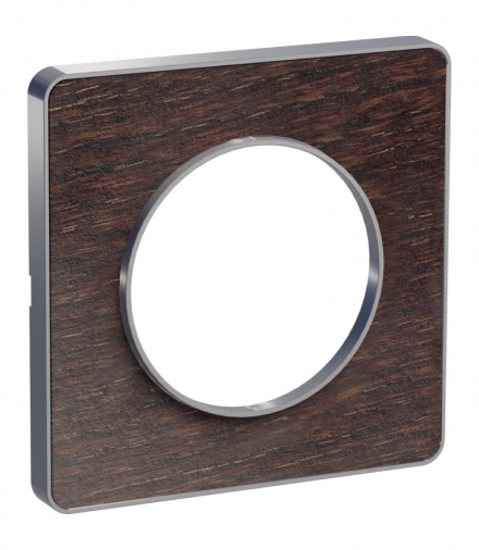 Odace Ramka 1-krotna (aluminium), wenge Schneider S53P802P