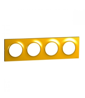 Odace Ramka 4-krotna, amber Schneider S52P708G