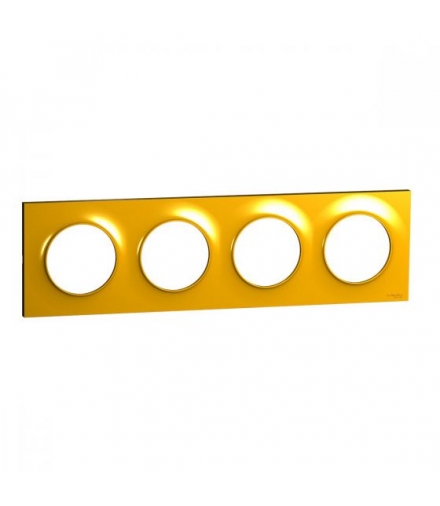 Odace Ramka 4-krotna, amber Schneider S52P708G