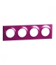 Odace Ramka 4-krotna, purple Schneider S52P708D