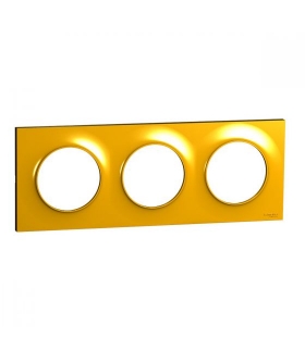 Odace Ramka 3-krotna, amber Schneider S52P706G