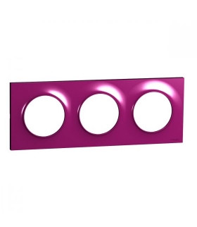 Odace Ramka 3-krotna, purple Schneider S52P706D
