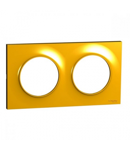 Odace Ramka 2-krotna, amber Schneider S52P704G