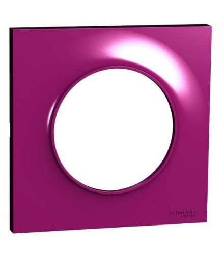 Odace Ramka 1-krotna, purple Schneider S52P702D