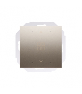 Sterownik grupowy roletowy złoty mat, metalizowany 8A DZPCG.02/44