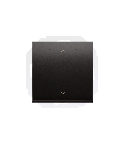 Sterownik lokalny roletowy antracyt, metalizowany 8A DZPCL.02/48