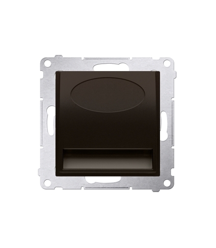 Oprawa schodowa LED, 14V brąz mat, metalizowany DOS14A.01/46 barwa zimna