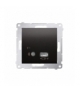 Odbiornik Bluetooth z ładowarką USB antracyt, metalizowany D7501385.01/48