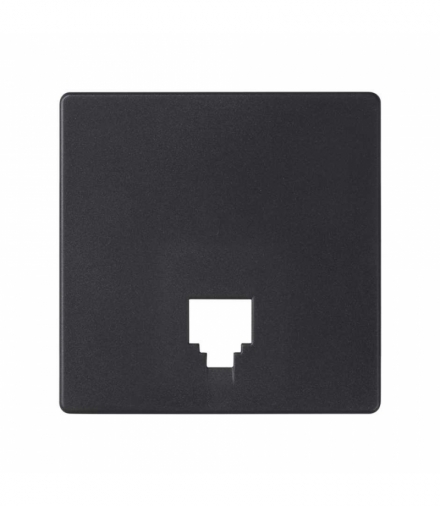 Pokrywa gniazda telefonicznego grafit 82062-68