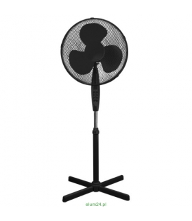 Wentylator stojący CALLER 40, 45W, CZARNY 120cm 3 prędkości