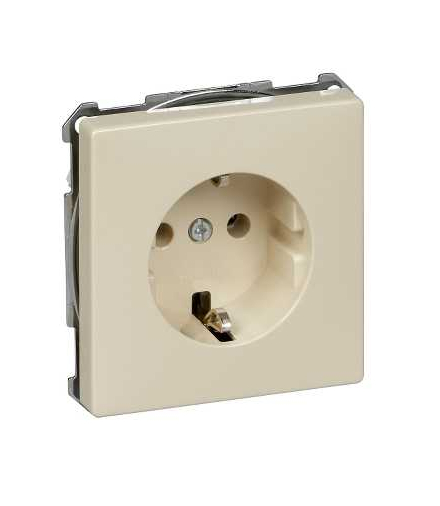 Merten Gniazdo 2P+PE 16A Schuko System Design kremowy