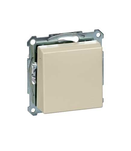 Merten Gniazdo wtykowe SCHUKO z klapką i przesłoną, b.śrub., K, P, Sys M