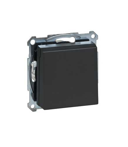 Merten Gniazdo schuko z pokrywą, antracyt, SYS. M