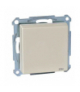 Merten Gniazdo wtykowe SCHUKO z klapką i przesłoną, IP44, b.śrub., K, P, Sys M