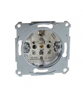 Merten Mechanizm gniazda wtykowego z uziemieniem, zaciski śrubowe