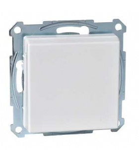 Merten Gniazdo wtykowe z uziemieniem i klapką, z przesłoną, śrub., B.P, P, Sys M