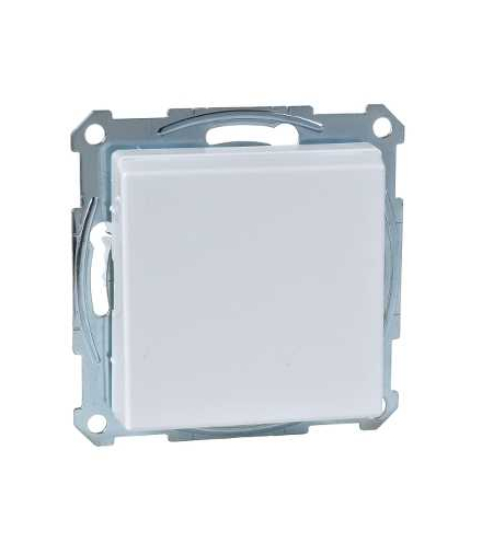 Merten Gniazdo wtykowe z uziemieniem i klapką, z przesłoną, śrub., B.A, P, Sys M