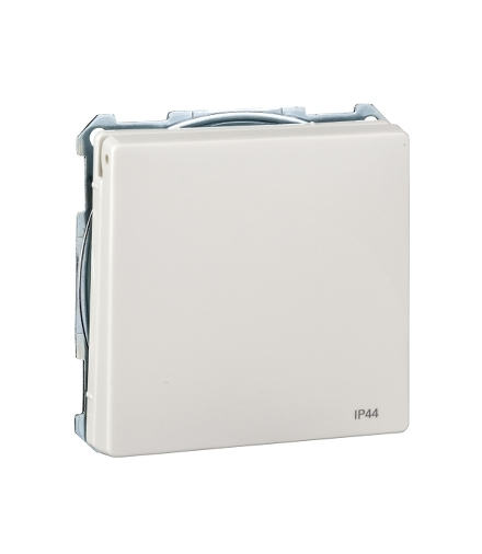 Merten Gniazdo z uziemieniem z pokrywą i przesłonami zaciski śrubowe IP44 B.P.S.D.